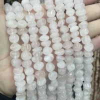 Mangano-Perle – natürlich & unbehandelt | Moss Crystal