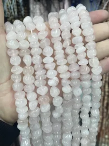 Pink Lose Perlen - MossCrystal