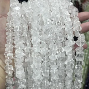 Creamy Lose Perlen - MossCrystal