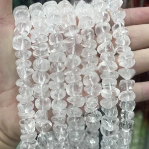 Creamy Lose Perlen - MossCrystal