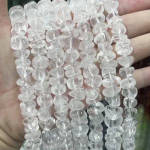 Creamy Lose Perlen - MossCrystal