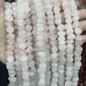 Pink Lose Perlen - MossCrystal