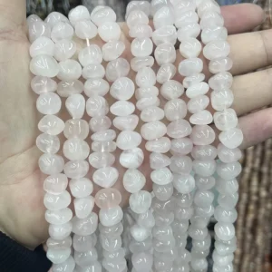 Pink Lose Perlen - MossCrystal