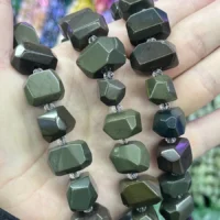 Alashan Achat Perlen kaufen – natürlich & unbehandelt | Moss Crystal