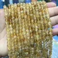 Citrin Perlen kaufen – natürlich & unbehandelt | Moss Crystal