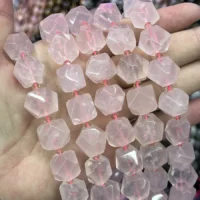 Rosenquarz Würfel kaufen – natürlich & unbehandelt | Moss Crystal