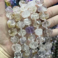 Rutilquarz Perlen kaufen – natürlich & unbehandelt | Moss Crystal