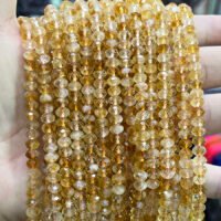 Grauer Mondstein Rund Facettiert 5.5-6/7.5-8mm - MossCrystal