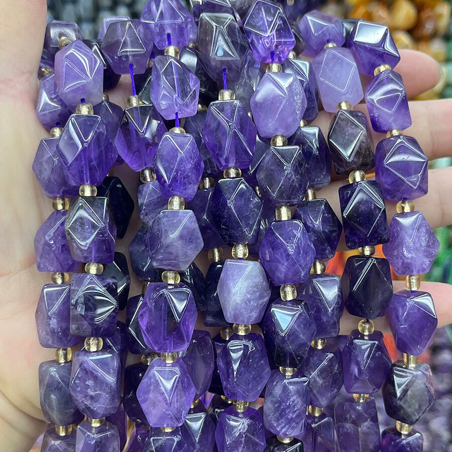 Amethyst 10-15mm - MossCrystal