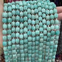 Rotes Tigerauge Quadratisch Facettiert 10mm - MossCrystal