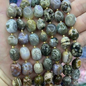 Meer-Achat Freiform 10-15mm | Moss Crystal - MossCrystal