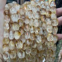 Crazy Lace Achat Freiform 10-15mm - MossCrystal