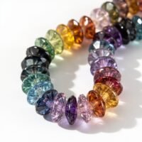 Radperlen Facettiert