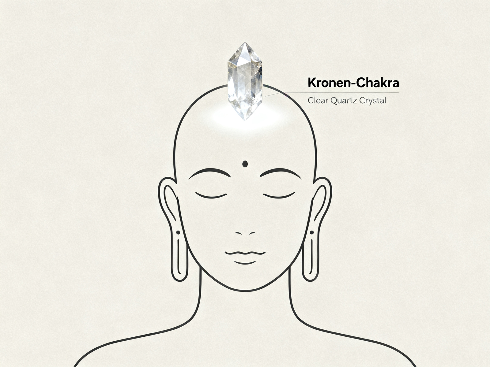 Bergkristall Chakra